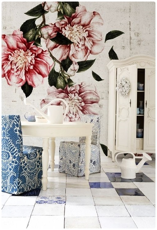 Illustration for article titled Blooming Floral Wall Murals That You Will Love To Have
